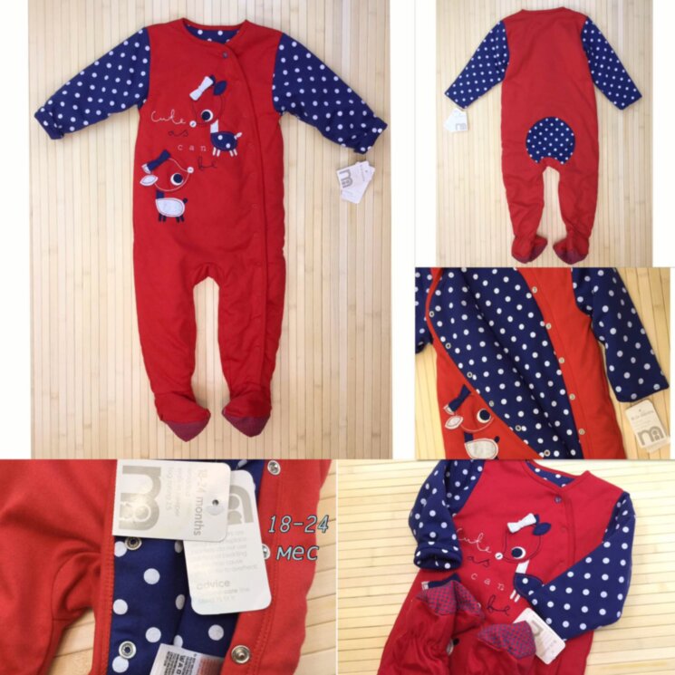 Комбинезон-человечек Mothercare (18-24 мес) 0043р