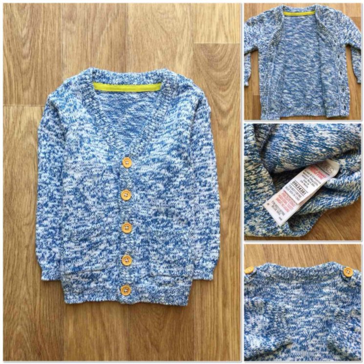 Кофта M&S (9-12мес) 0159р