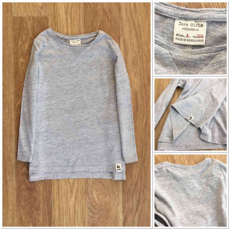 Реглан Zara (3-4 года) 0167д