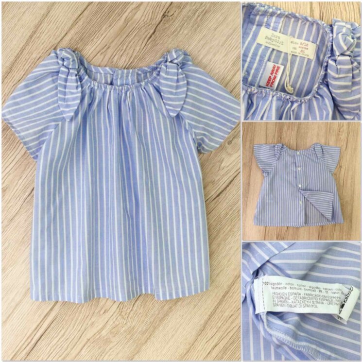 Блузка Zara (9-12 мес) 0141р