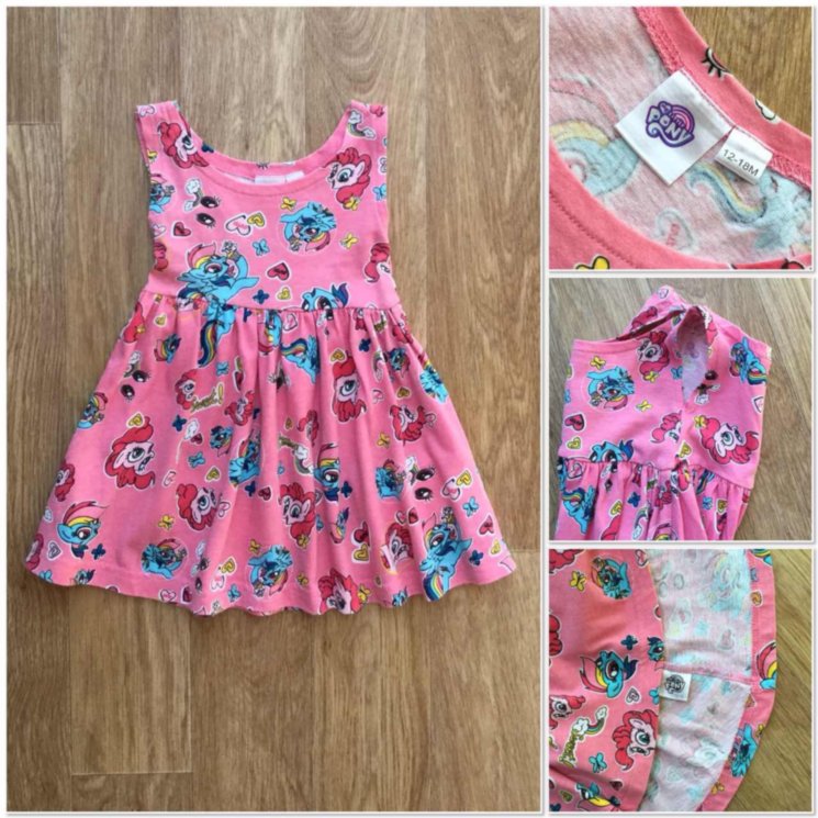 платье Litle Pony (1-1,5года) 0005р
