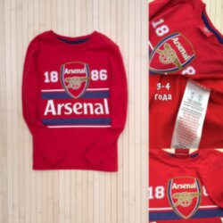 Реглан Arsenal (3-4года) 0358