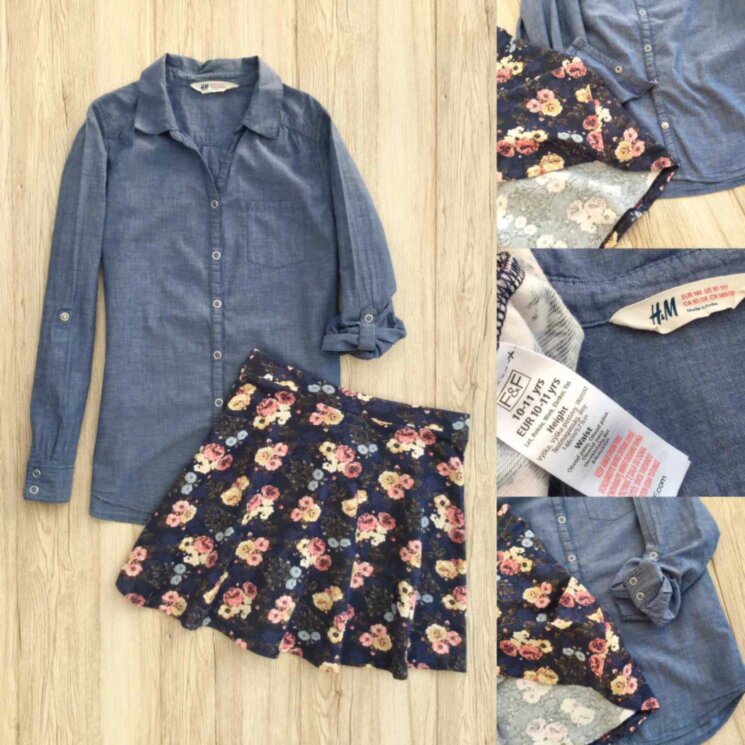 Комплект H&M-F&F (10-11лет) 0126д