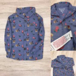 Рубашка F&F (9-12мес) 0286р