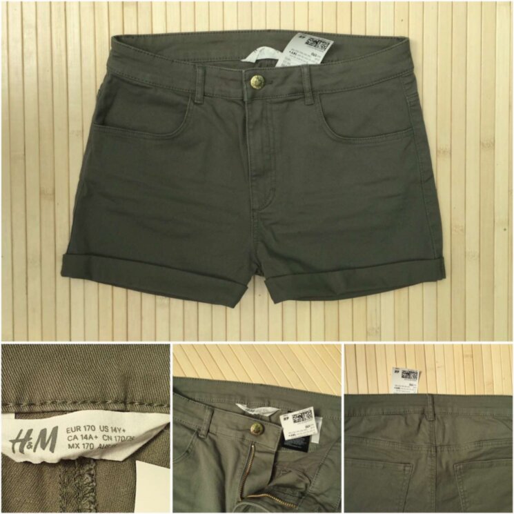 Шорты H&M (14+ ) 0101д